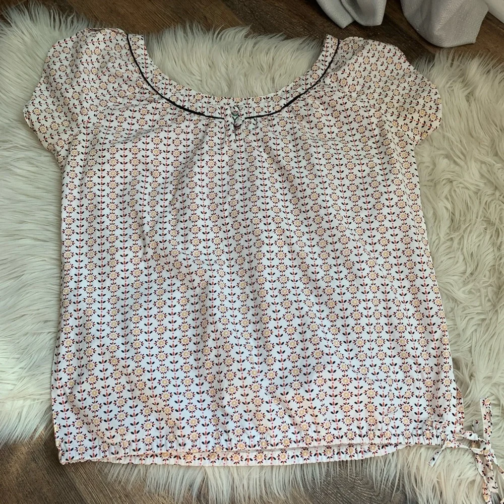 Floral Print Women's Top Vintage Roxy - Picture 4 of 12